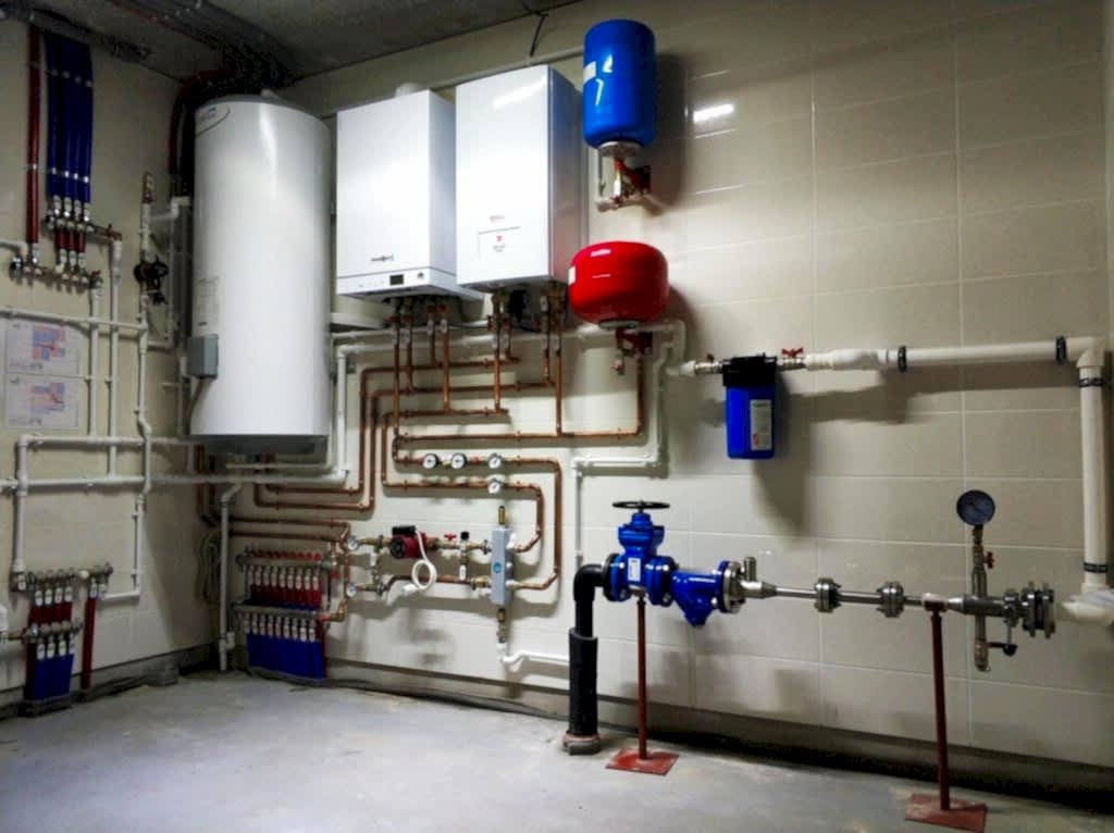 монтаж системы отопления в частном доме