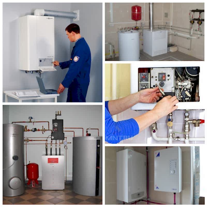 Установка газового котла в частном доме