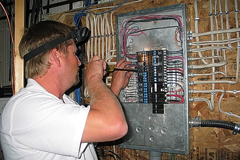 сборка распределительного щита