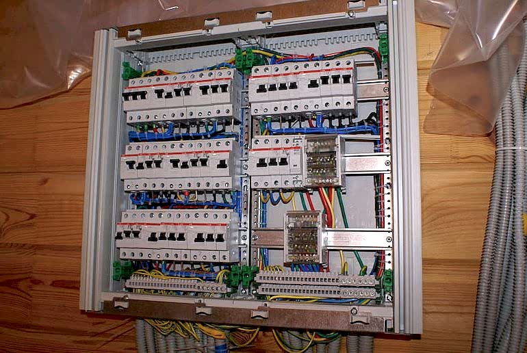 сборка распределительного щита