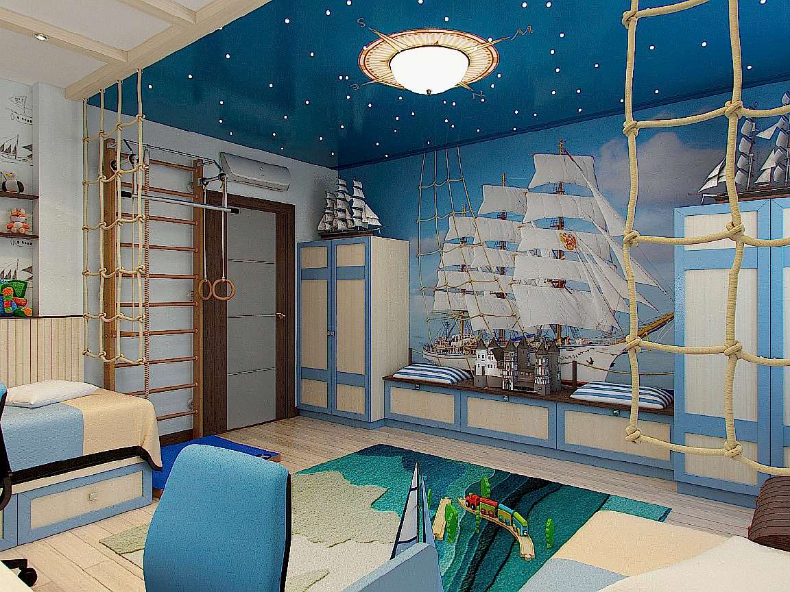 Дизайн-проект детской комнаты