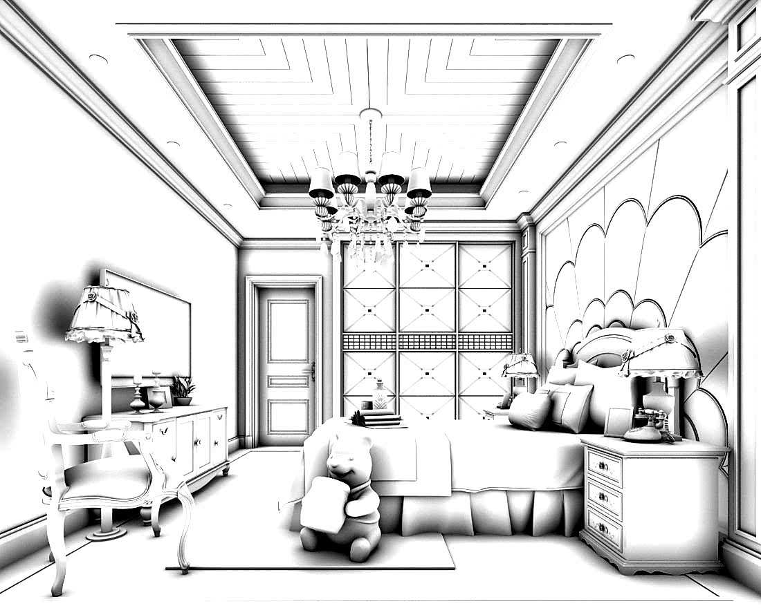 Дизайн-проект спальной комнаты